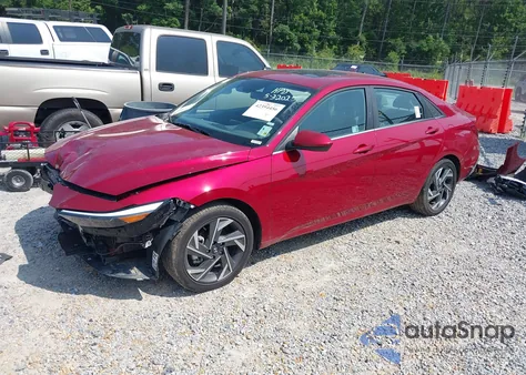 2025 Hyundai Elantra Sel Convenience из США, поврежденный, VIN KMHLS4DG4SU893996